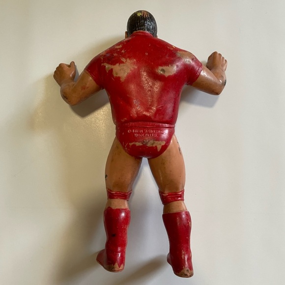 USSR Vintage Red Wrestling Figure - Picture 2 of 4